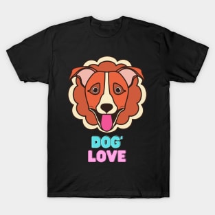 Love dogs my family T-Shirt